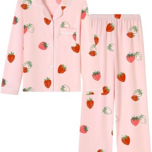 Girls' and women's pajama sets