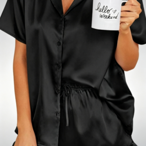 Women's Silk Pajama Set